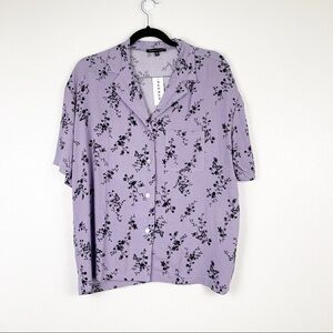 PACSUN Kendall & Kylie Short Sleeve Blouse NWT Sz S‎